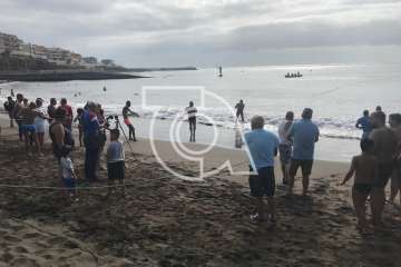 Melenara rememora el chinchorro y la varada del pescado (Foto TA)